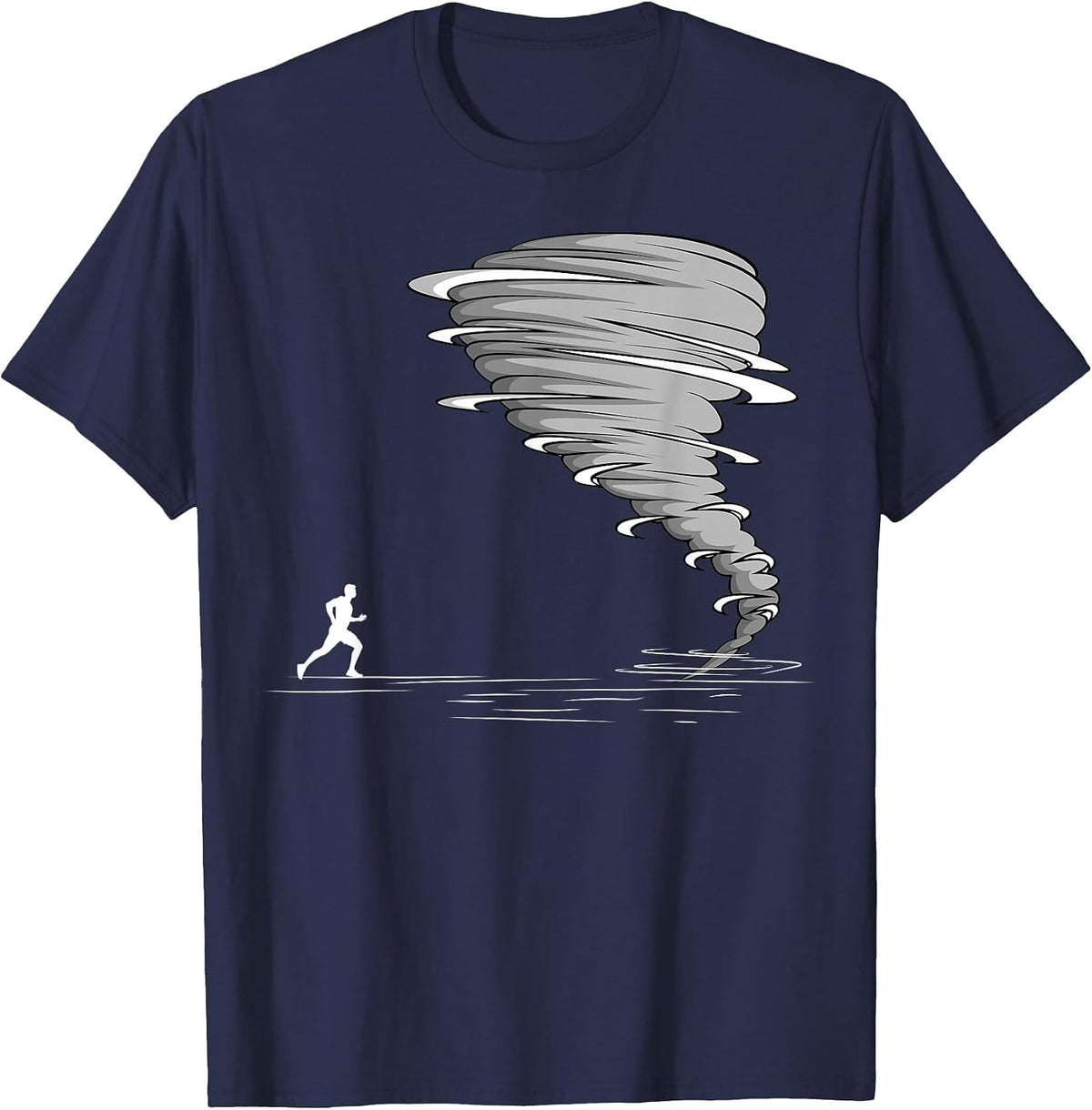Stormchaser Tornado Meteorologist Storm Chasing Chaser T-Shirt - Navy Blue