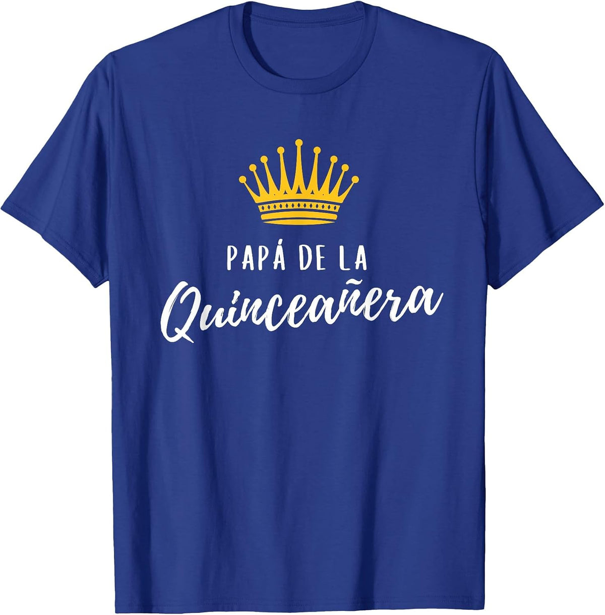 Papa Quince Father Quinceanera 15th Birthday Latin Matching T-Shirt - Royal Blue