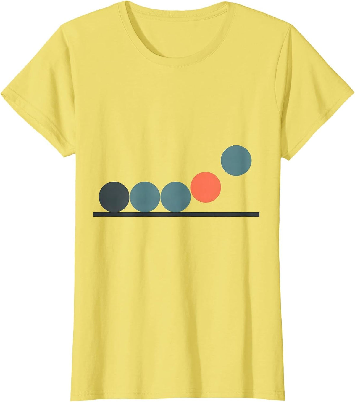Therapy Ball Progress Retro Groovy Physical Therapist Gift T-Shirt - Lemon Yellow