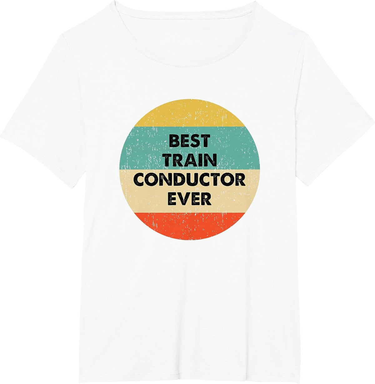 Train Conductor T-Shirt - White