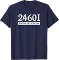 24601 Toulon Prison T-Shirt - Navy Blue