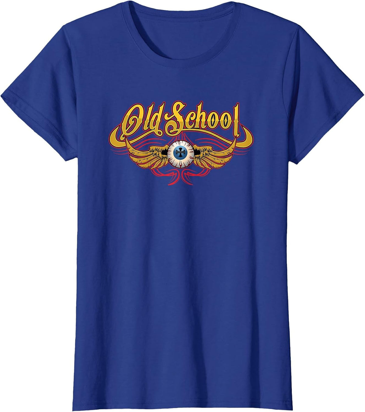 Vintage Old School Rat Rod Muscle car T-Shirt T-Shirt - Royal Blue