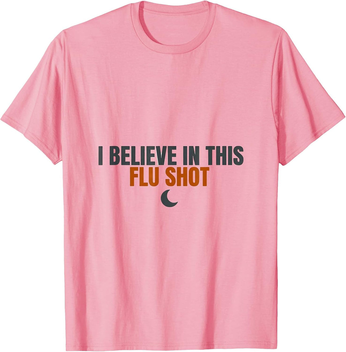 Men's I Believe In This Flu Shot Funny Nurse Doctor Halloween T-Shirt - Pink