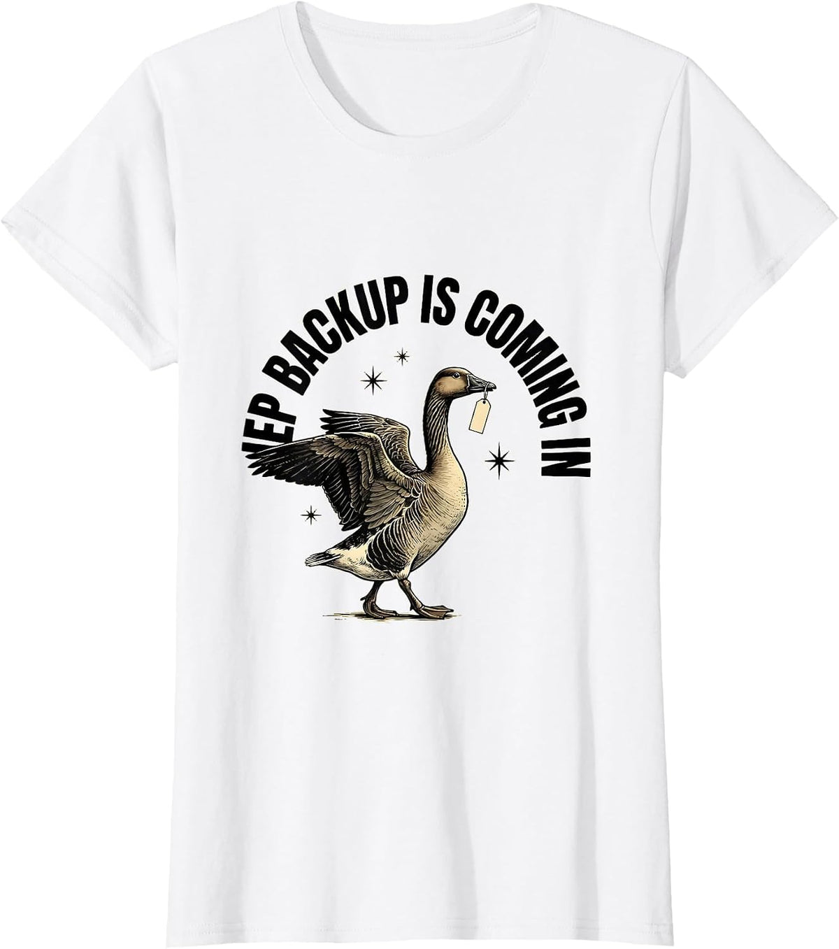 IEP Backup Is Coming In Funny Special Education Teacher Sped T-Shirt - White