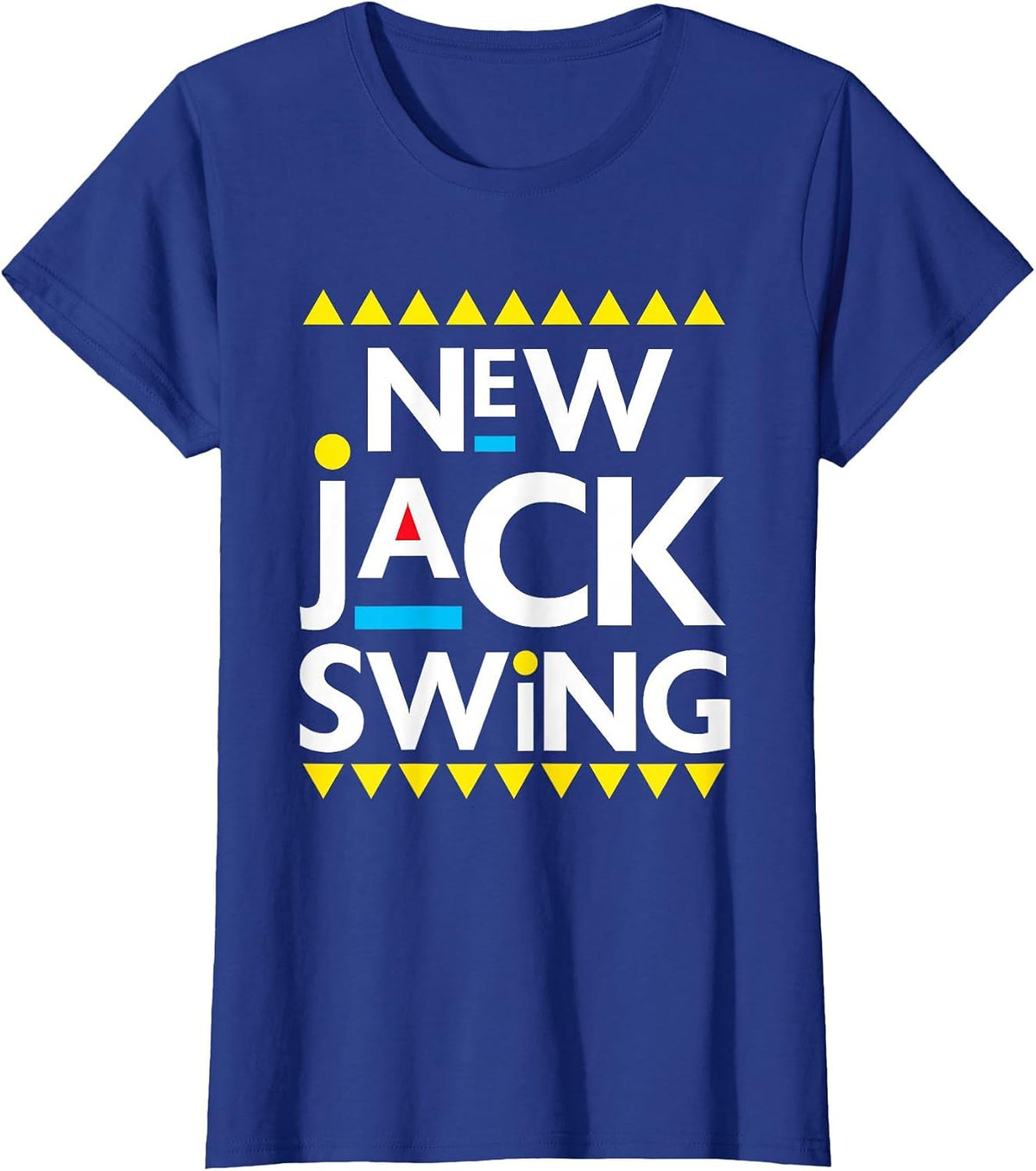 Jack Swing 90s R&B Hip Hop T-Shirt - Royal Blue