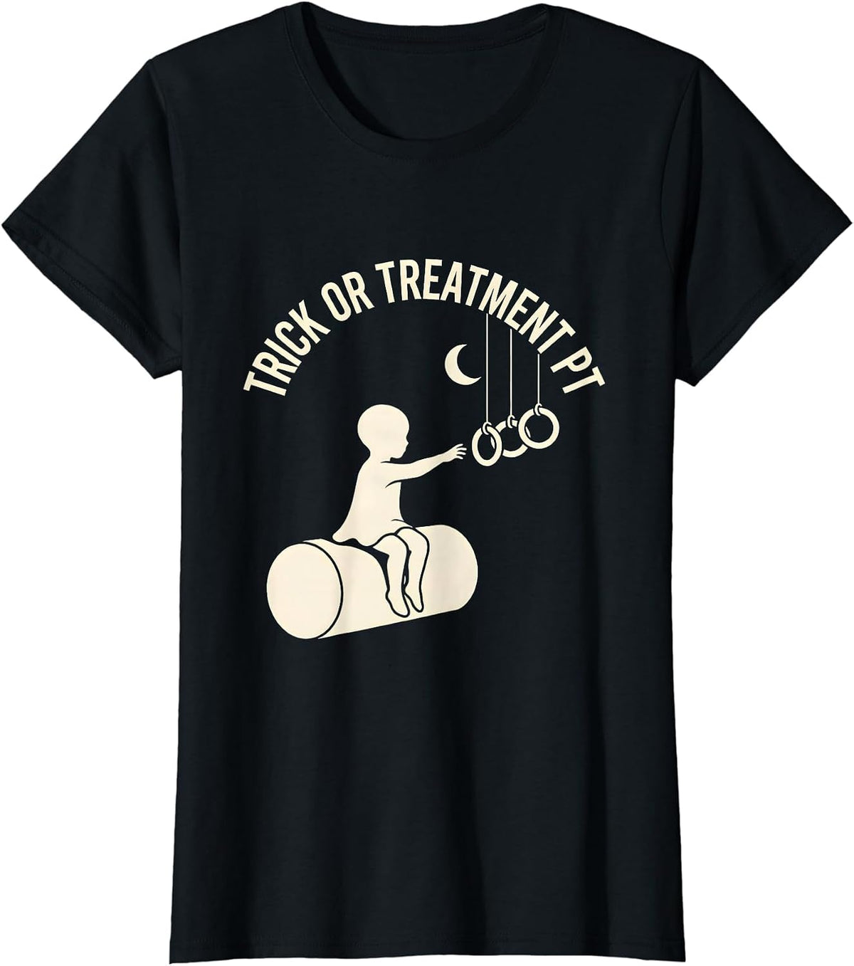 Trick Or Treatment PT Halloween Physical Therapy Therapist T-Shirt - Black