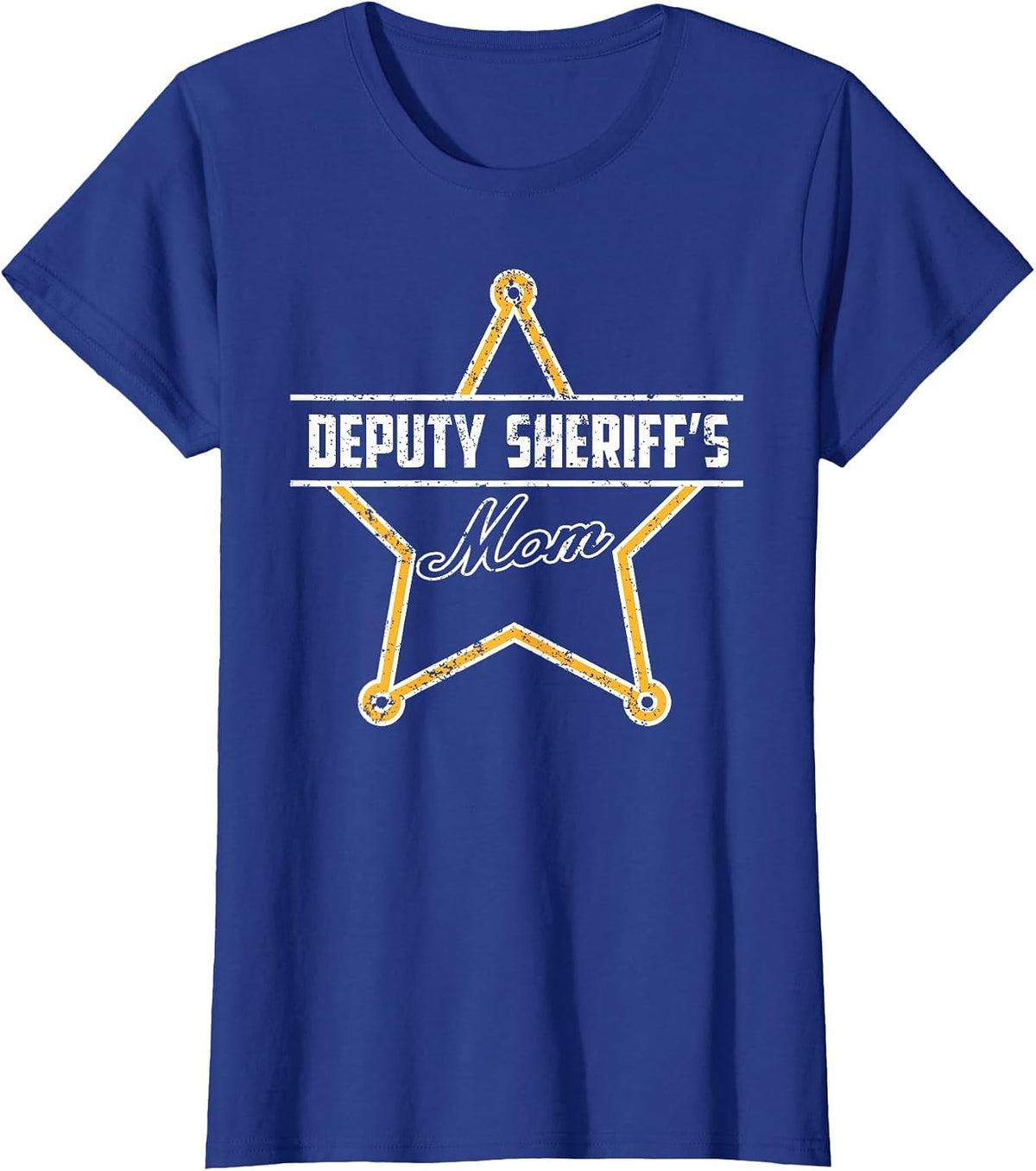 My Son is A Sheriff Deputy My Daughter is A Deputy Sheriff T-Shirt - Royal Blue
