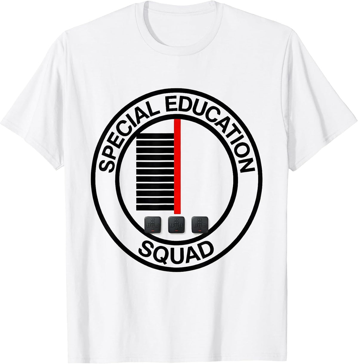 Men's Special Education Squad Retro SPED Teacher Team Pride T-Shirt - White