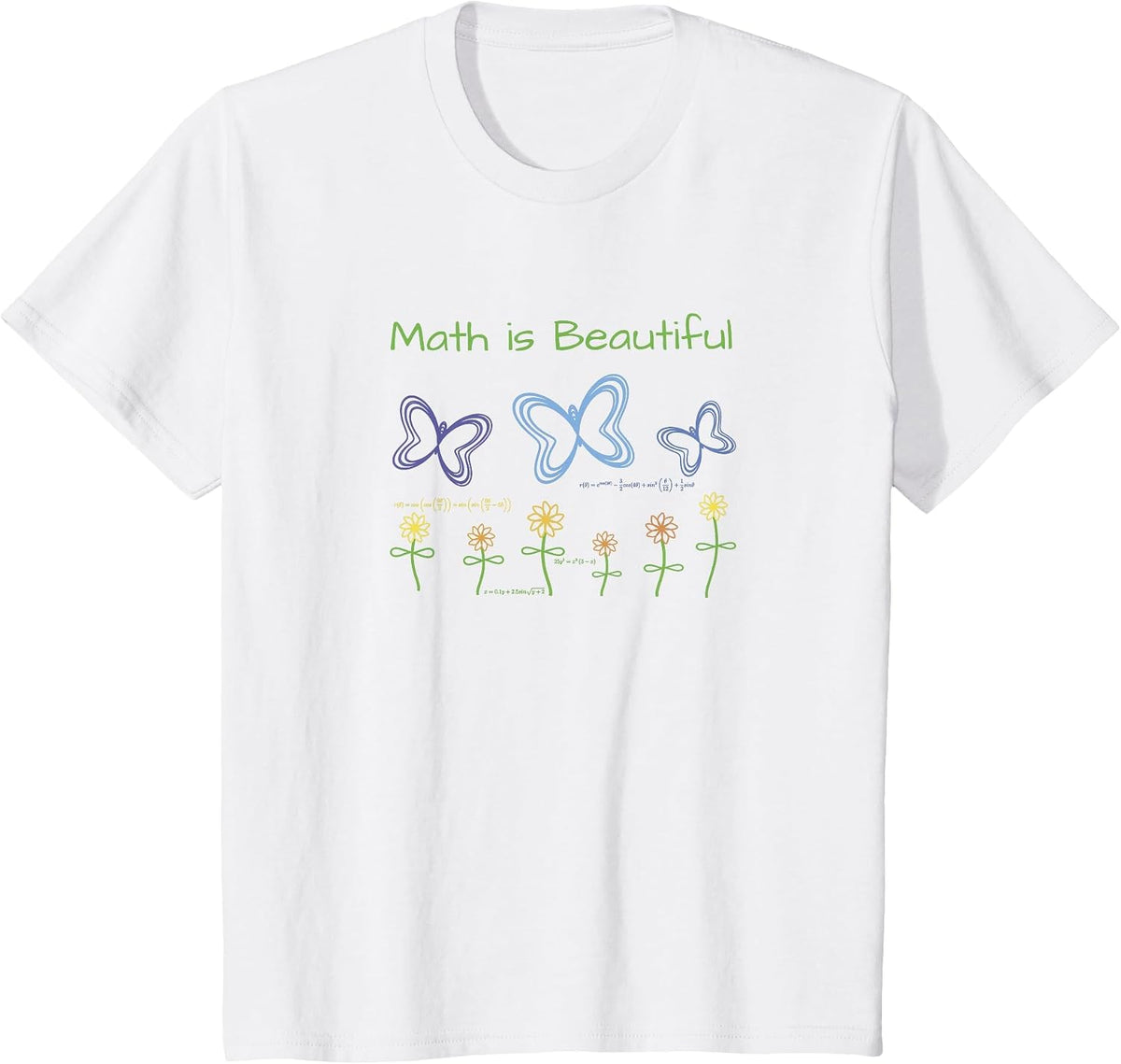 Math is Beautiful T-Shirt T-Shirt - White