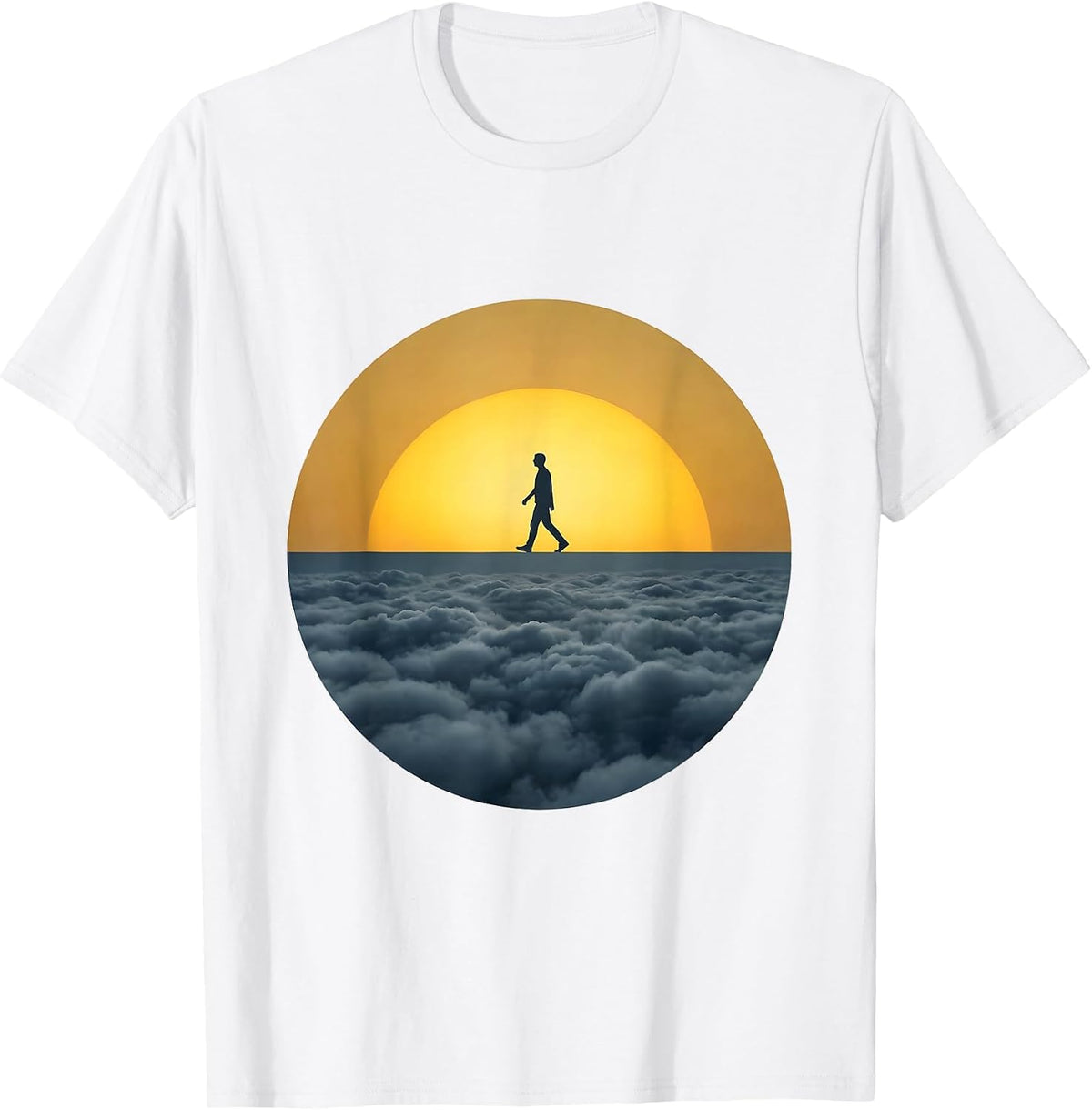Men's Stepping Into Light Suicide Prevention Awareness T-Shirt - White