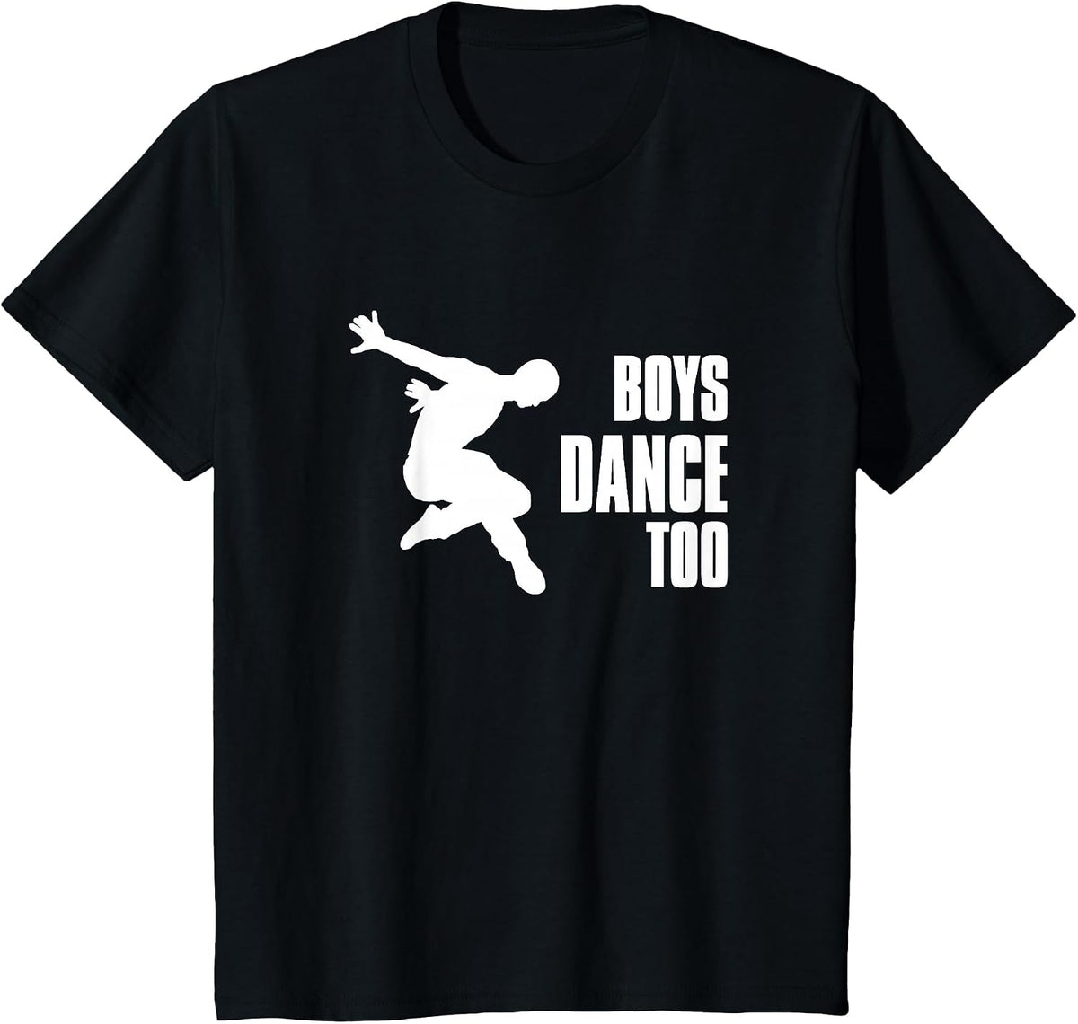 Boys Dance Too Dancers Dance Practice T-Shirt - Black