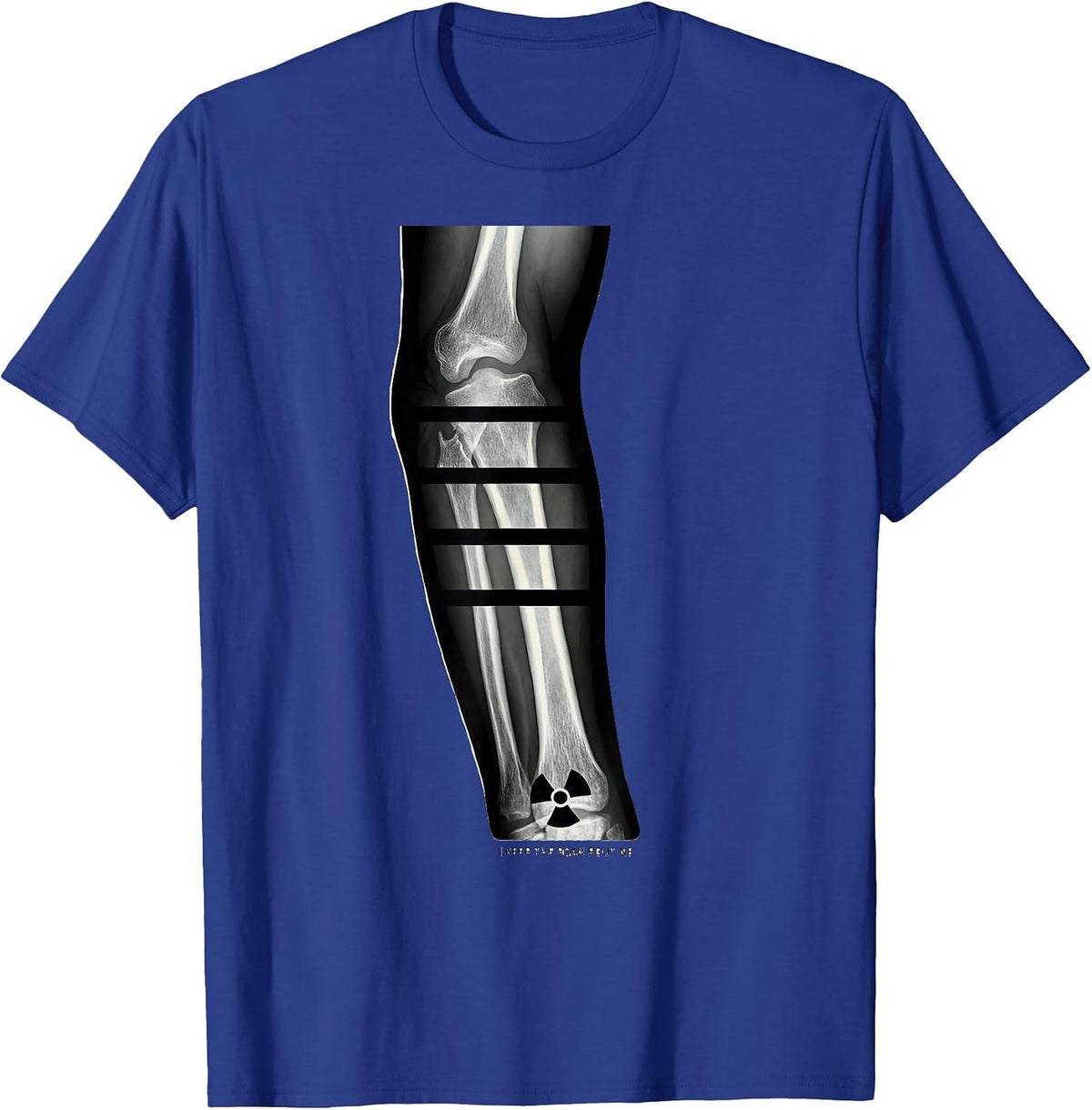 I Keep The Scan Routine Radiology Tech X-Ray Humor T-Shirt - Royal Blue