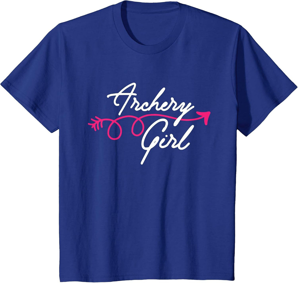 Archery Girl - Bowman Bowhunter Archer Bowhunting Bows T-Shirt - Royal Blue