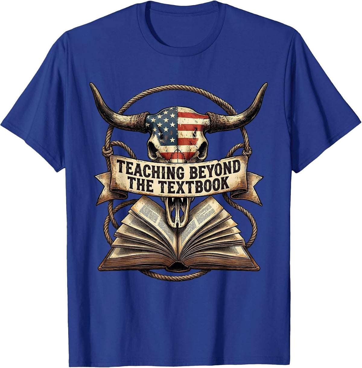 Teaching Beyond the Textbook Special Education T-Shirt - Royal Blue