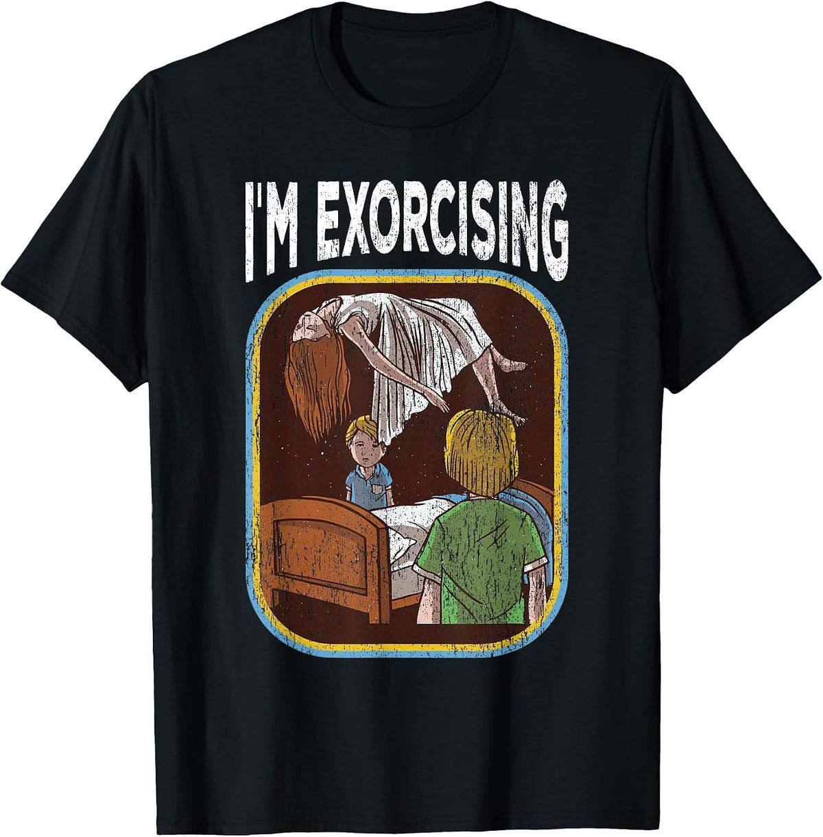 Horror Movie Vintage Nostalgia T-Shirt - Black