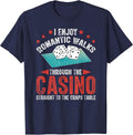 Craps Table Crapshooting Strategy Rules Game Dice Board T-Shirt - Navy Blue