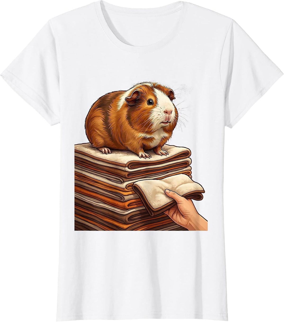 Guinea Pig Pet Lover Funny Cavy Owner Humor T-Shirt - White