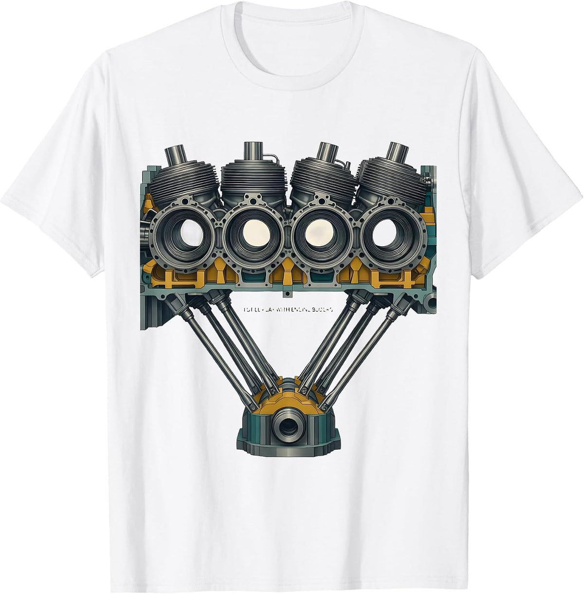 I Still Play With Engine Blocks Funny Mechanic Car Engine T-Shirt - White