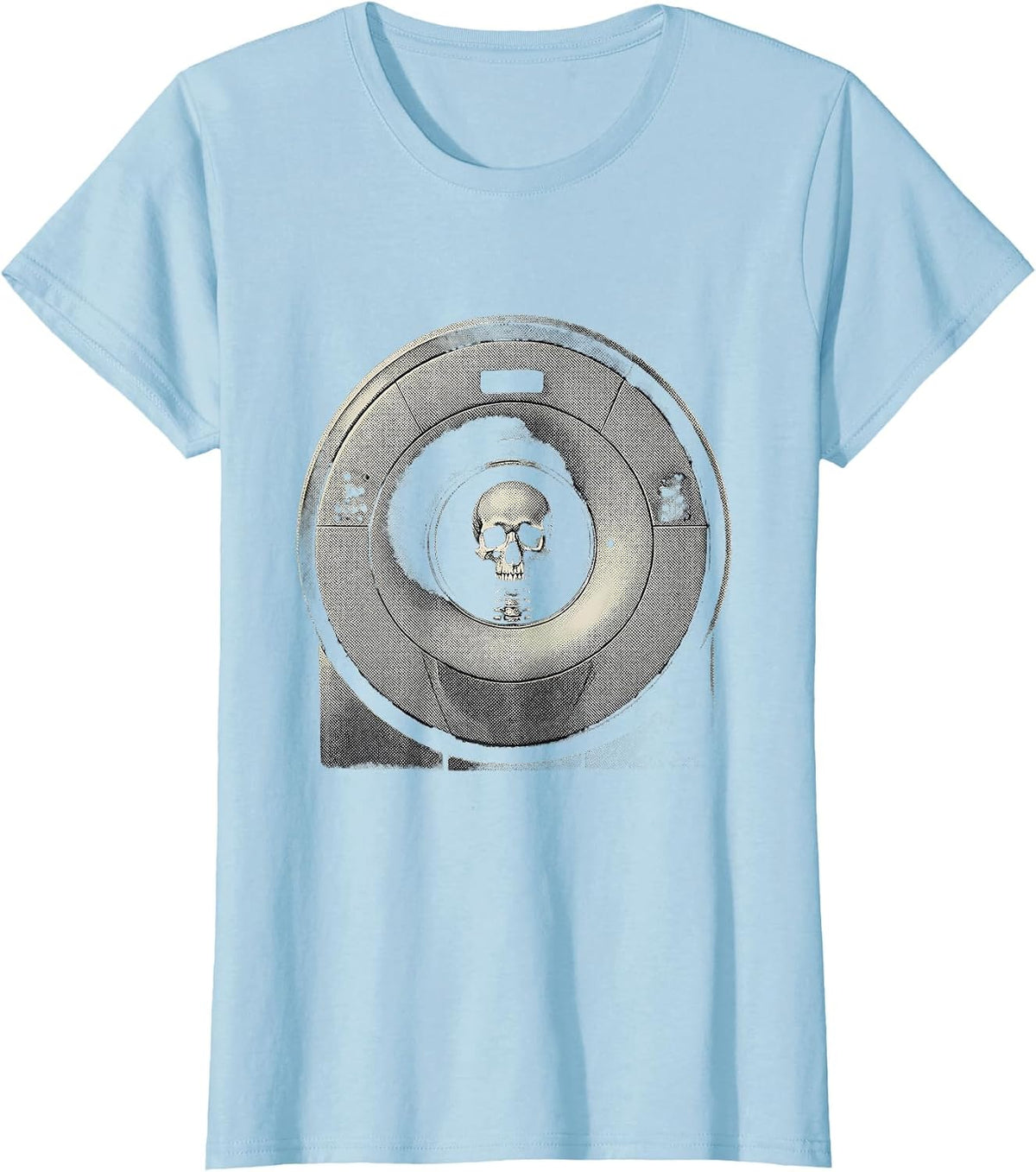 Women's MRI Head Coil Radiology Tech Humor Occupation Pride T-Shirt - Baby Blue