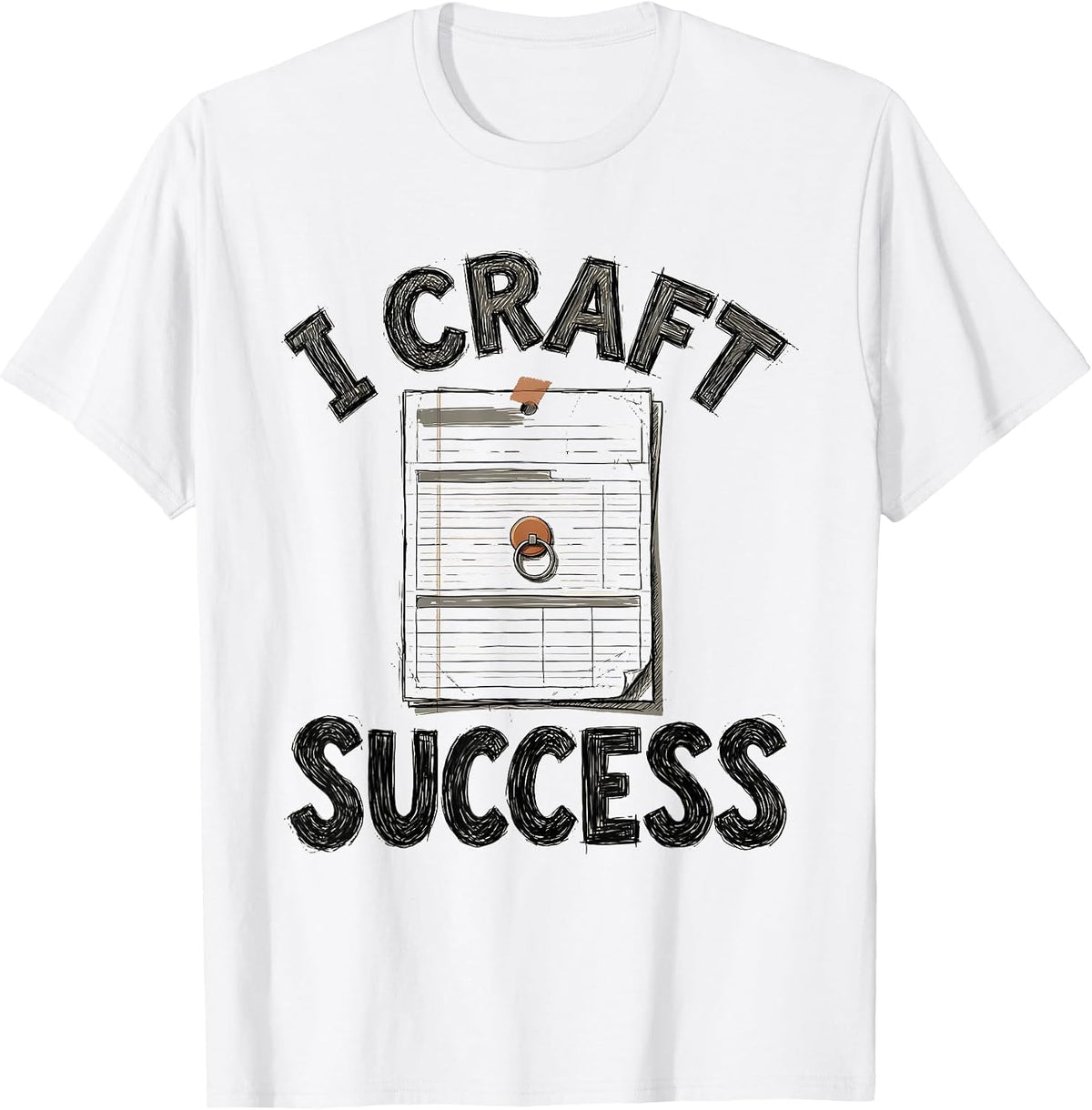 Men's I Craft Success Special Education Teacher SPED ESE Squad T-Shirt - White