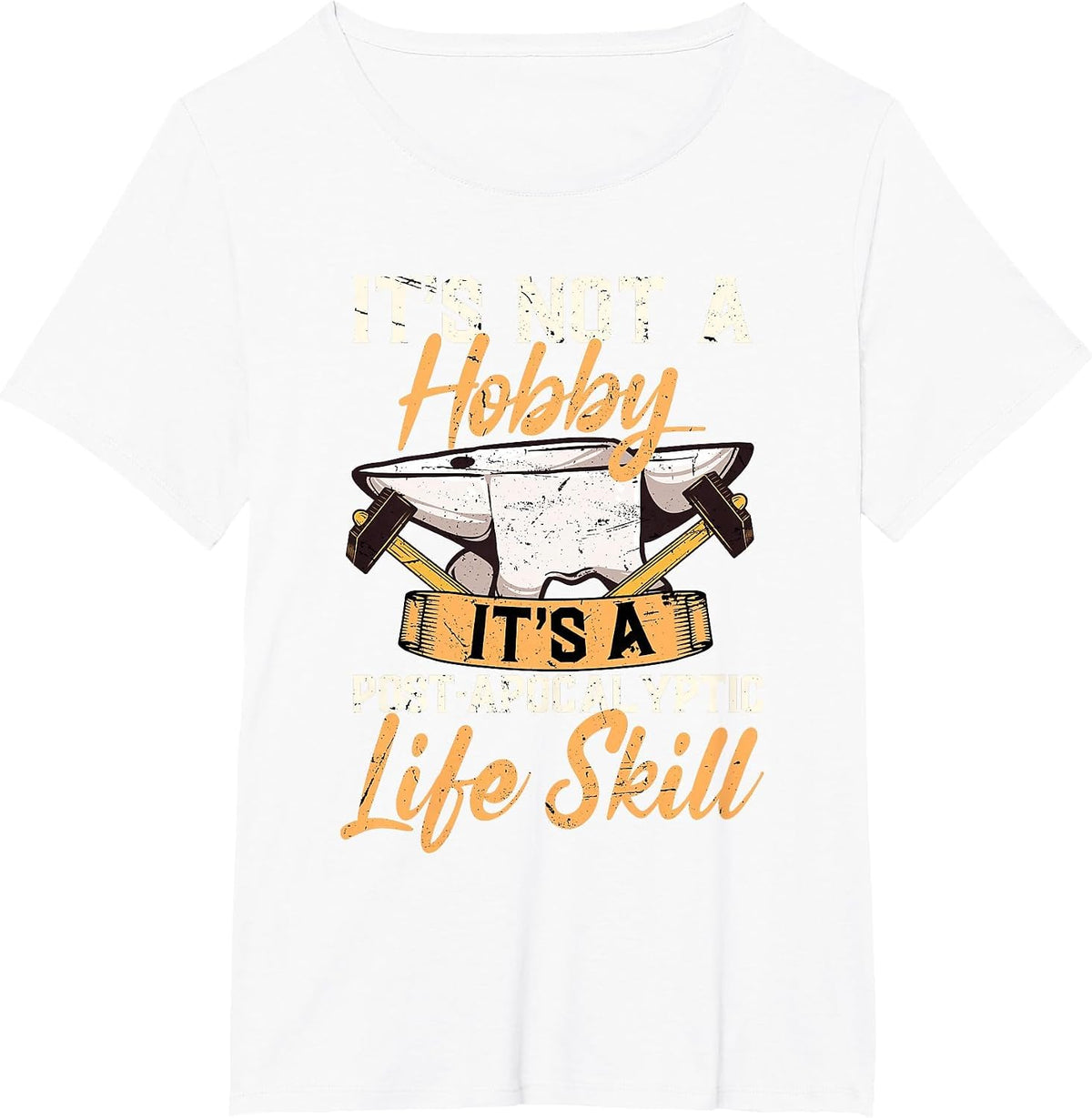 Blacksmith Forging Tools T-Shirt - White