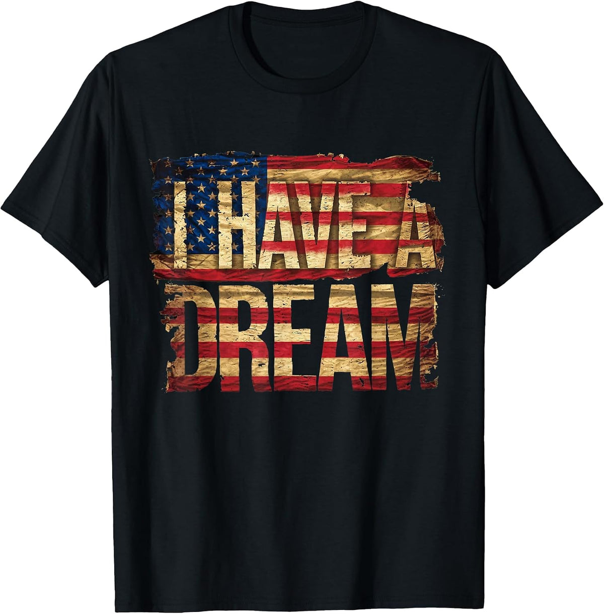 I Have A Dream Martin Luther King Jr Day 1 T-Shirt - Black