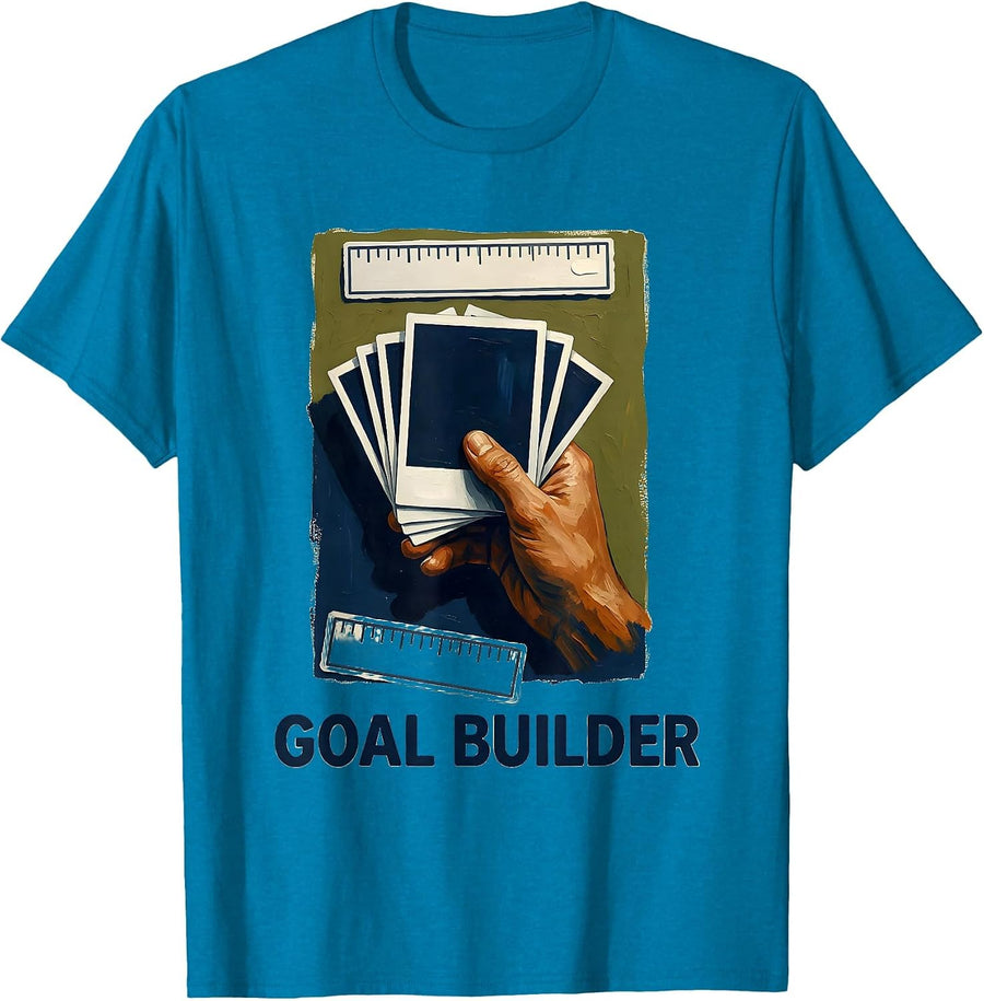 Goal Builder Special Education Teacher Squad Appreciation T-Shirt - Sapphire Blue