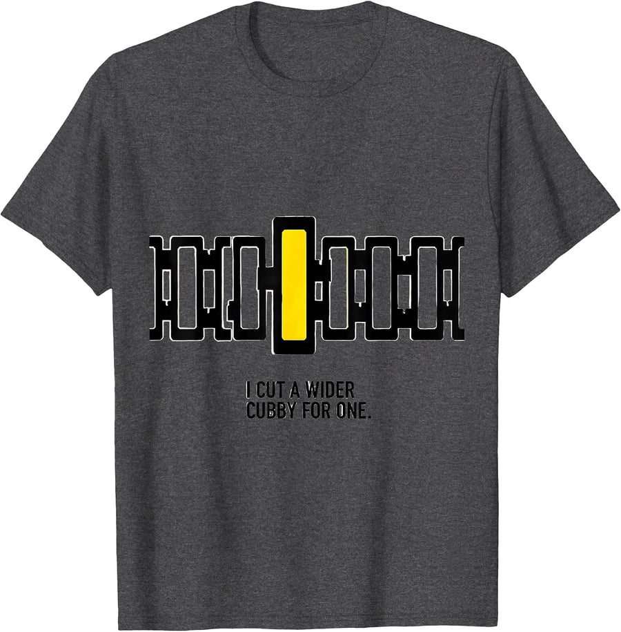 Men's I Cut A Wider Cubby For One Funny Special Education Teacher T-Shirt - Dark Heather Grey