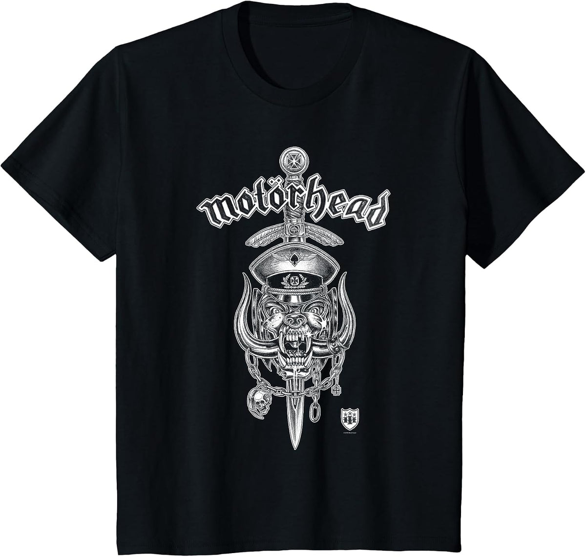 Motörhead Warpig Dagger T-Shirt - Black