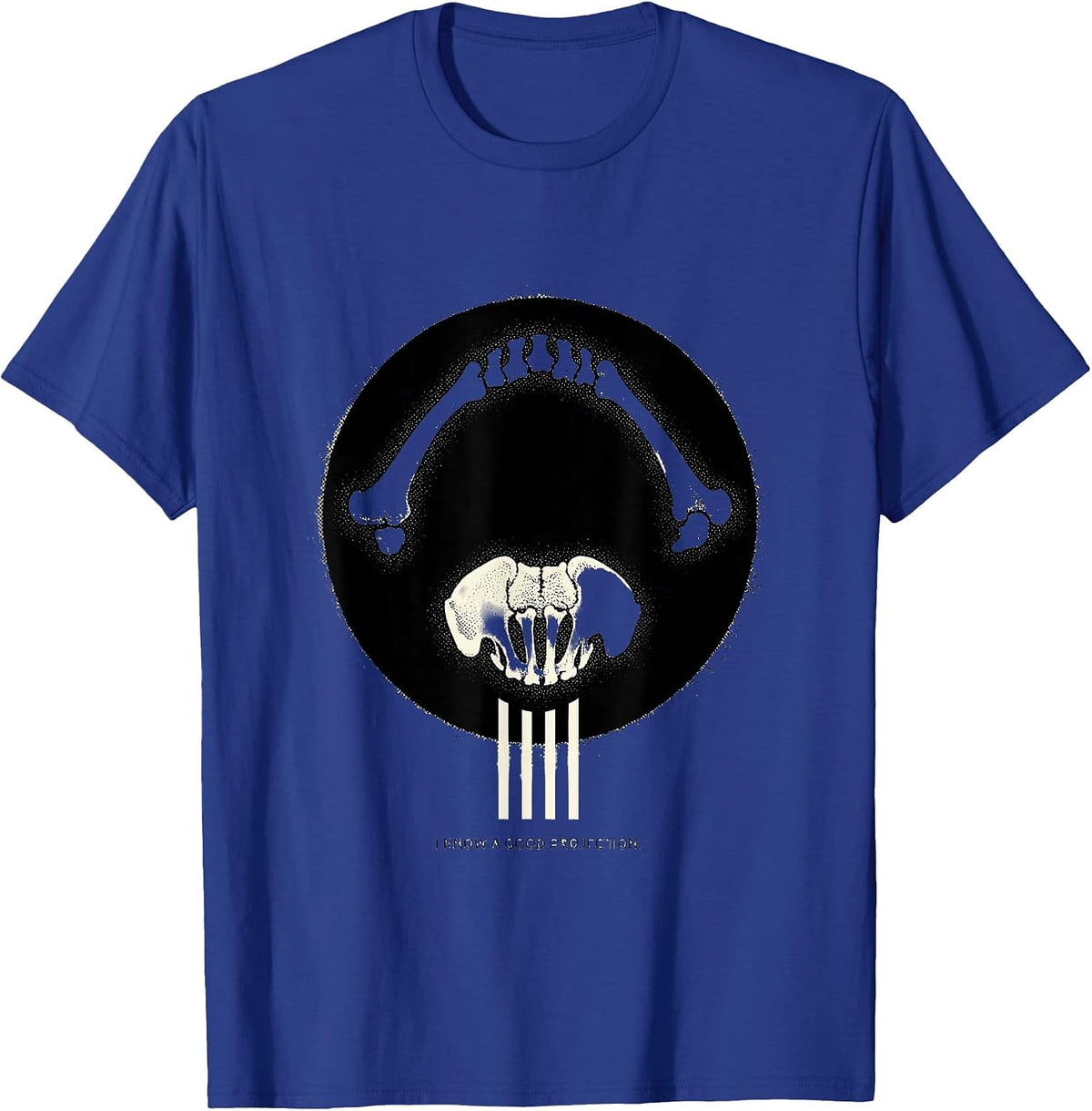 I Know A Good Projection Funny Radiology Tech X-ray T-Shirt - Royal Blue