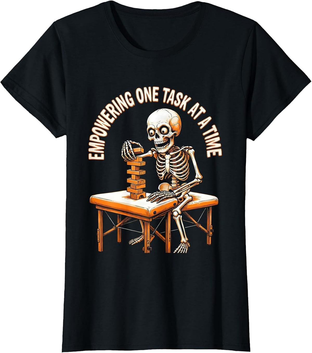 Empowering One Task At A Time Occupational Therapy T-Shirt - Black