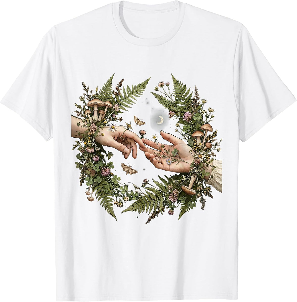 Reaching Through Darkness Suicide Awareness Design T-Shirt - White