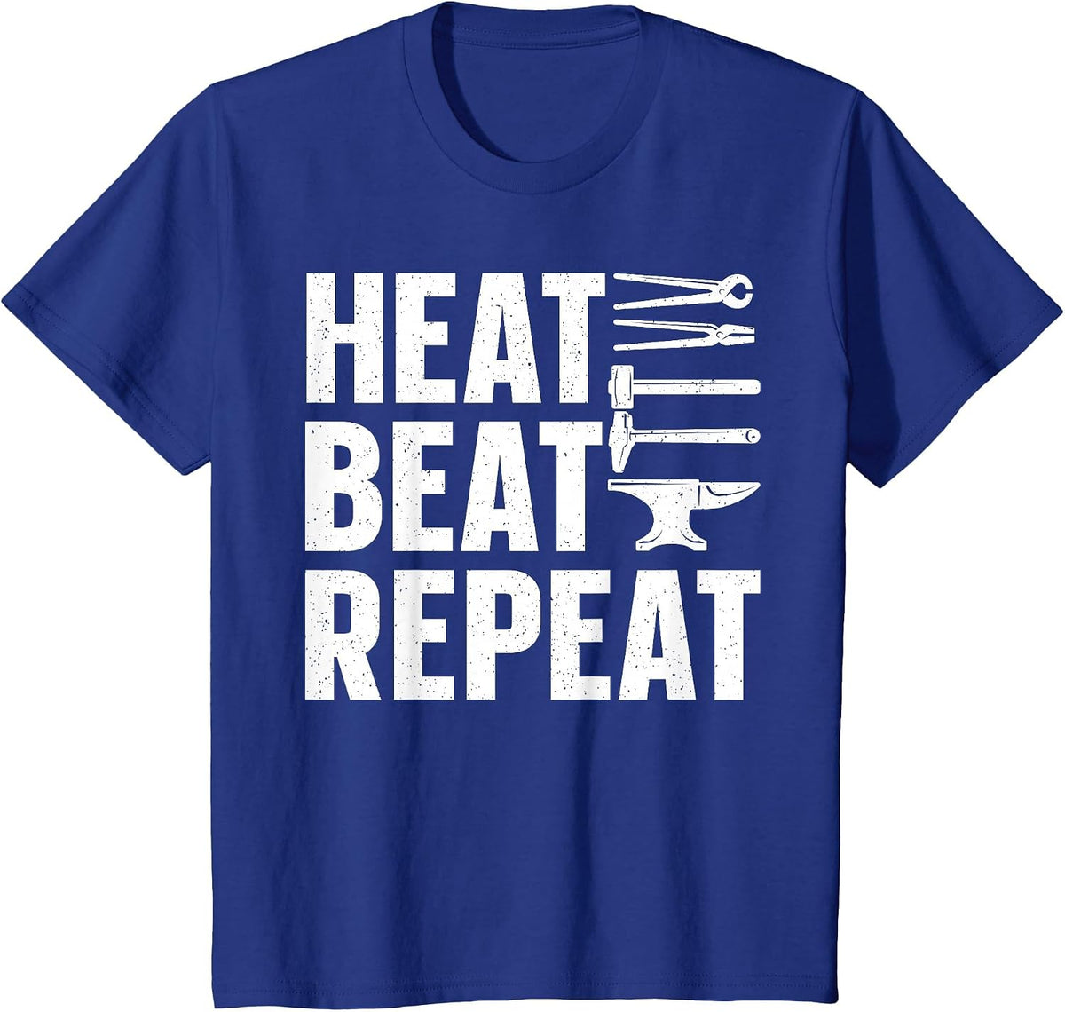 Best Blacksmith Art for Men Blacksmithing Forging Blacksmitt T-Shirt - Royal Blue