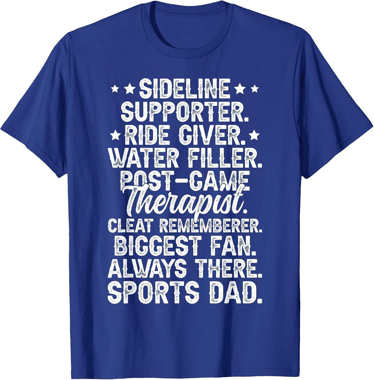Sports Dad Definition Sports Father Sport Dad T-Shirt - Royal Blue