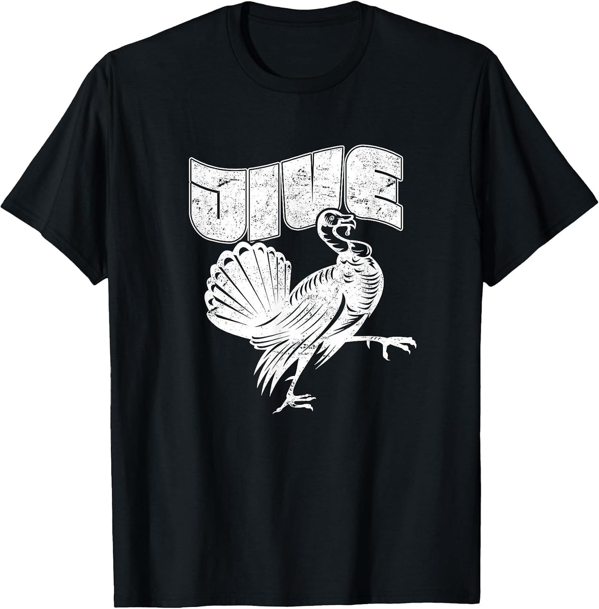 Jive Turkey, Funny Thanksgiving T-Shirt - Black