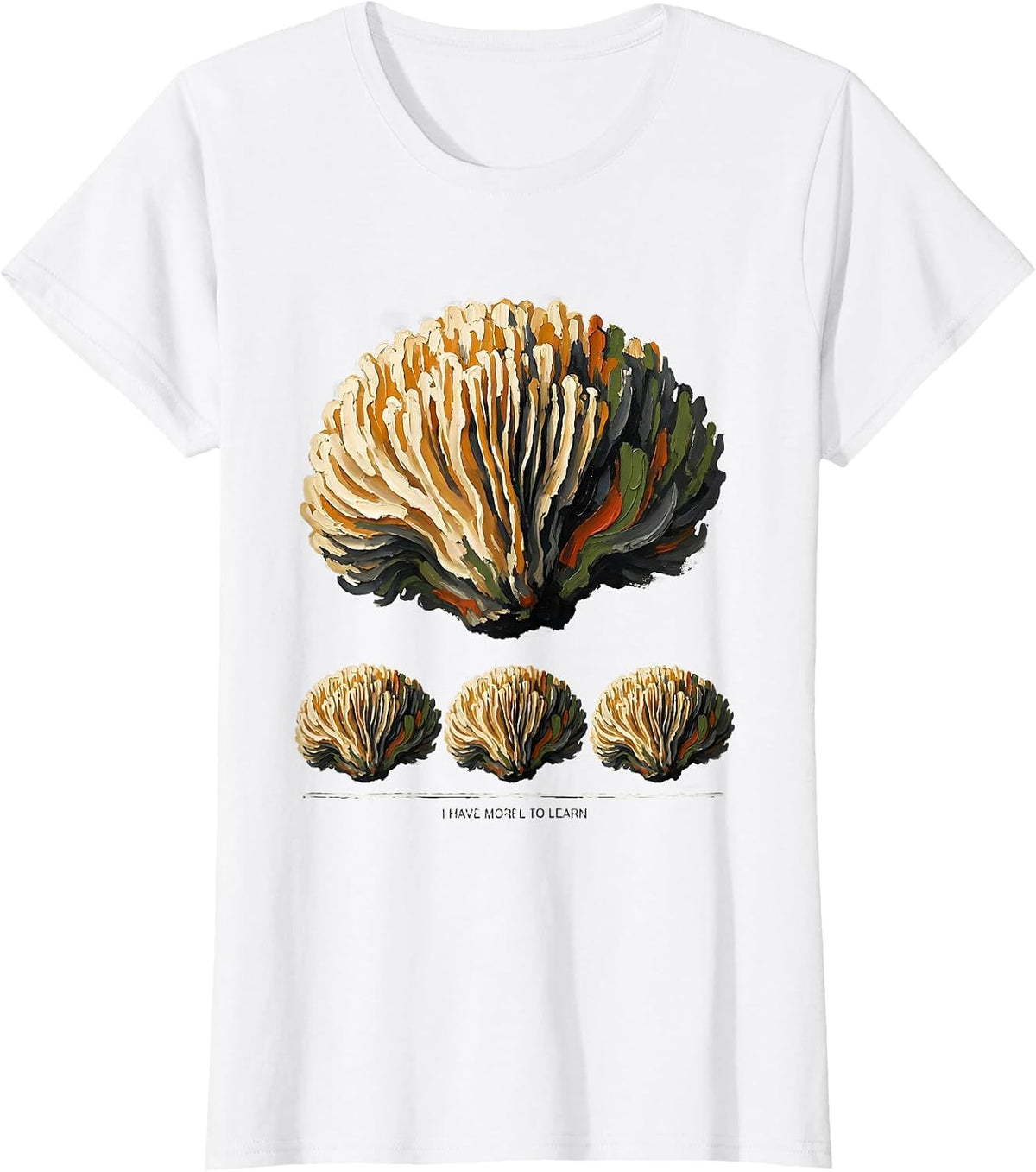 Women's I Have Morel To Learn Funny Mushroom Forager Mycology T-Shirt - White