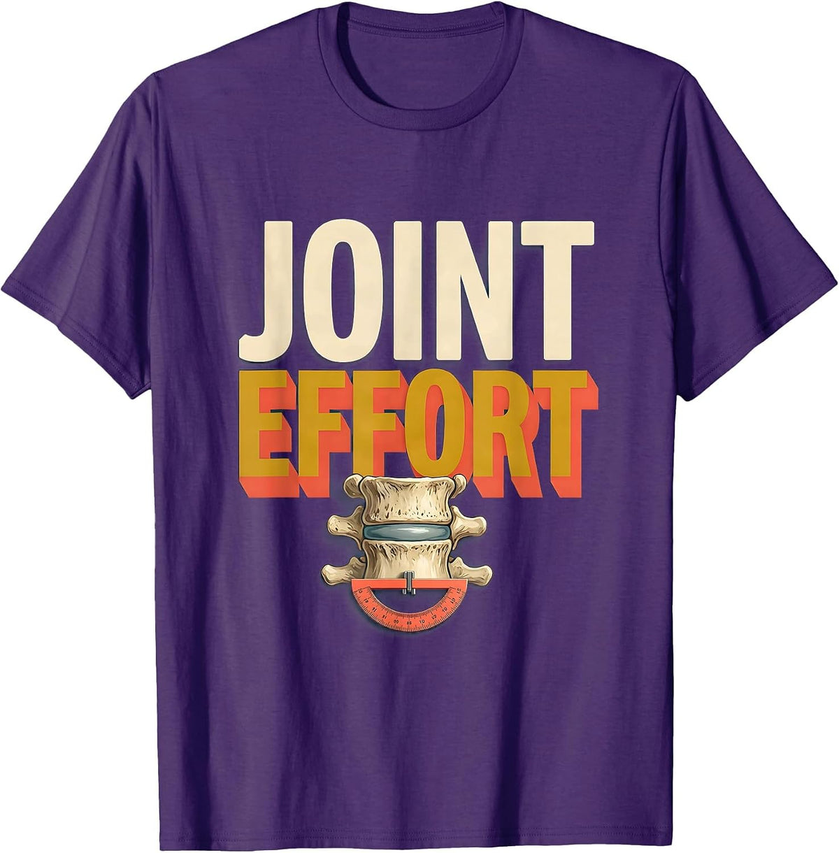 Men's Joint Effort Physical Therapist Occupational Therapist Rehab T-Shirt - Purple