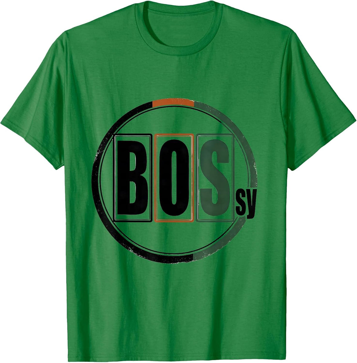 Men's BOSsy Vintage Funny Science Teacher Chemistry Nerd Gift T-Shirt - Kelly Green