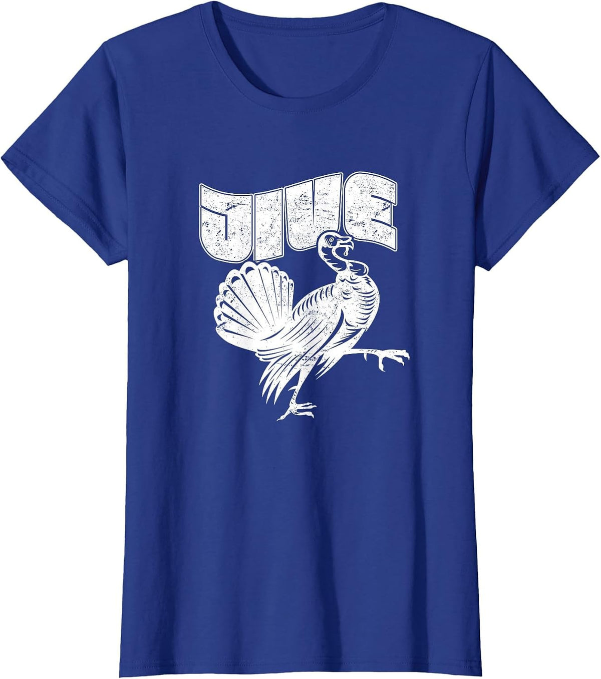 Jive Turkey, Funny Thanksgiving T-Shirt - Royal Blue