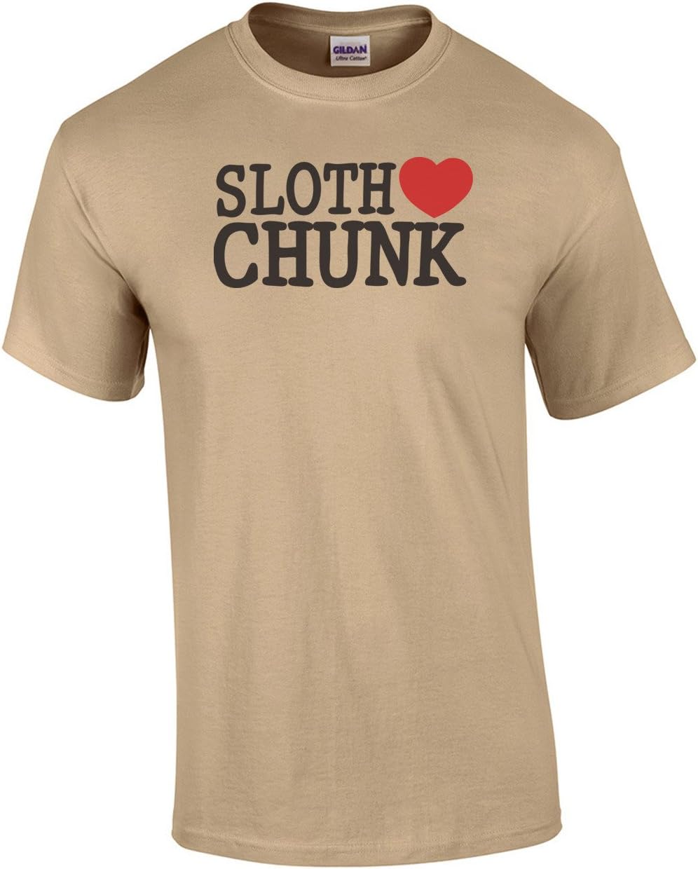 Sloth Love Chunk - Goonies T-Shirt - Beige