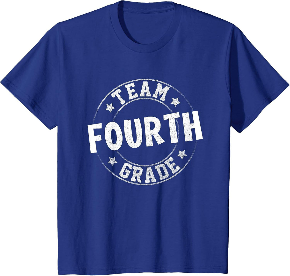 Team Fourth Grade Teacher Student Back to School 4th Grade T-Shirt - Royal Blue