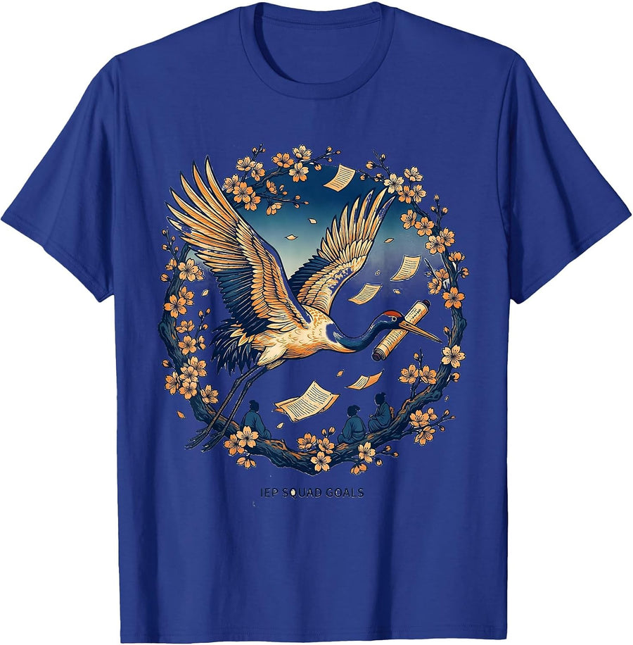 IEP Squad Goals Special Education Teacher Design T-Shirt - Royal Blue
