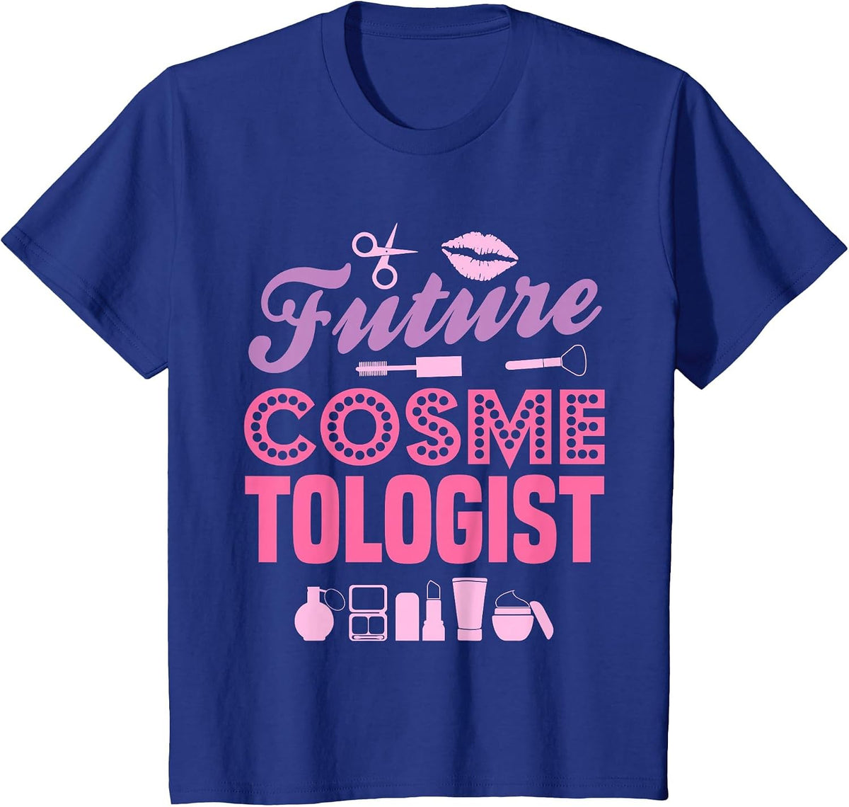 Future Cosmetologist Children's T-Shirt T-Shirt - Royal Blue