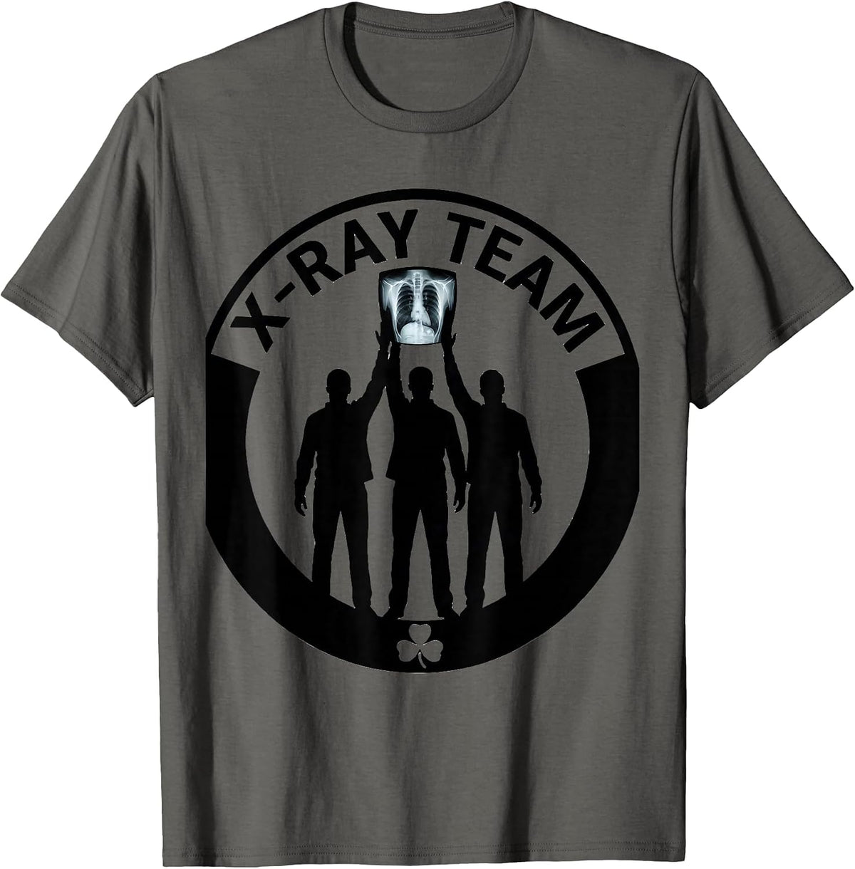 Men's X-Ray Team Radiology Tech Rad Tech X-Ray Technologist T-Shirt - Asphalt Grey