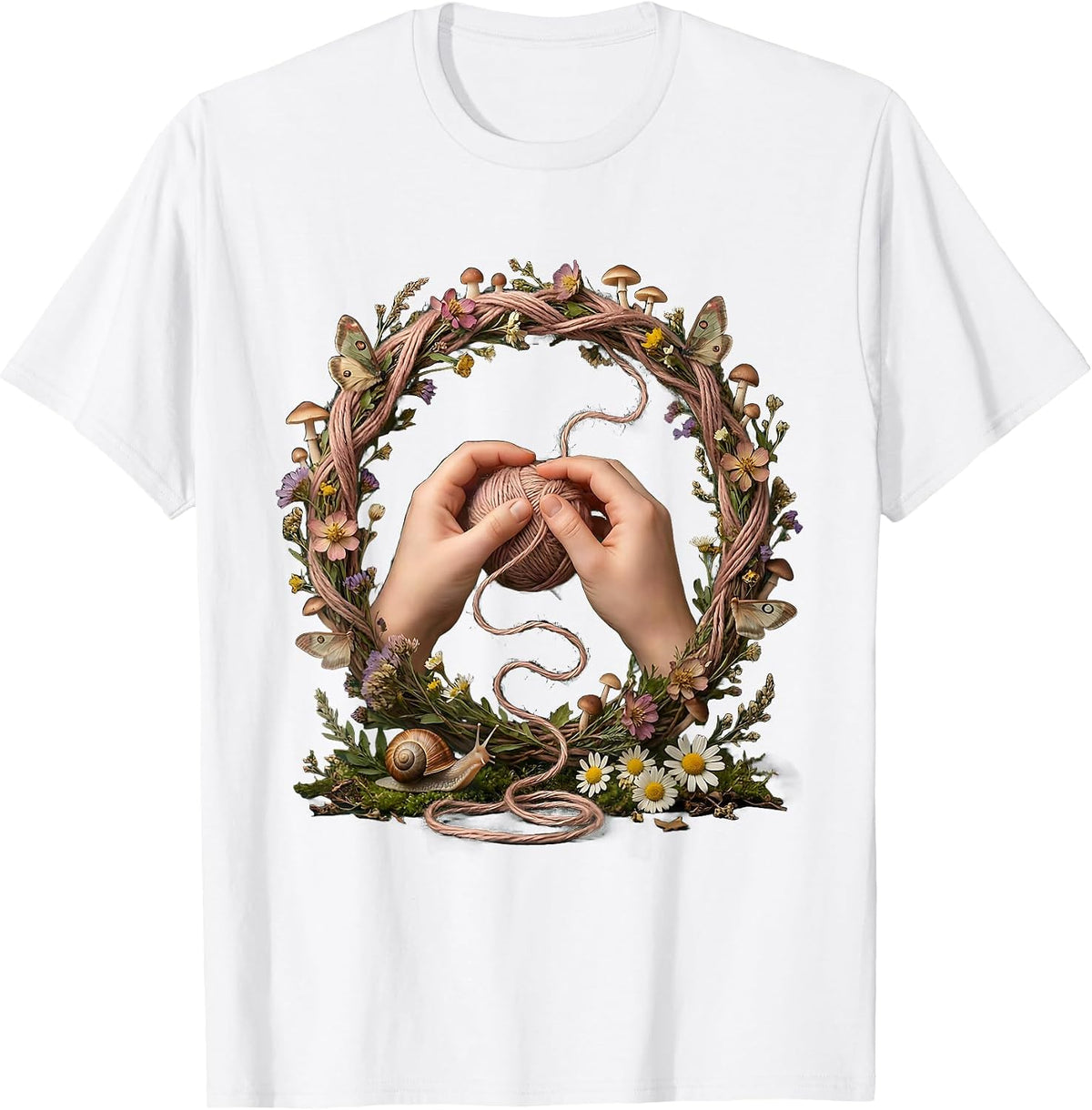 Unraveling Hope Suicide Prevention Awareness T-Shirt - White