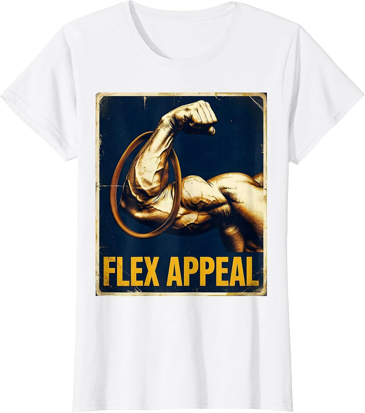 Women's Flex Appeal Vintage Physical Therapist PT OT Gift T-Shirt - White