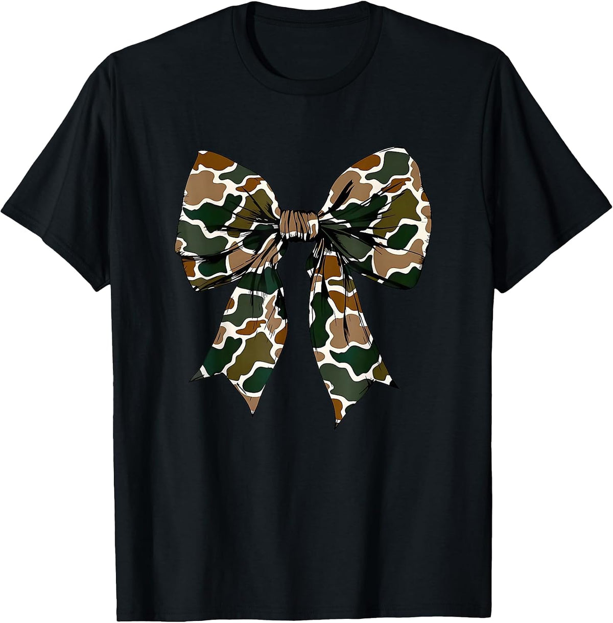 Old School Camouflage T-Shirt - Black