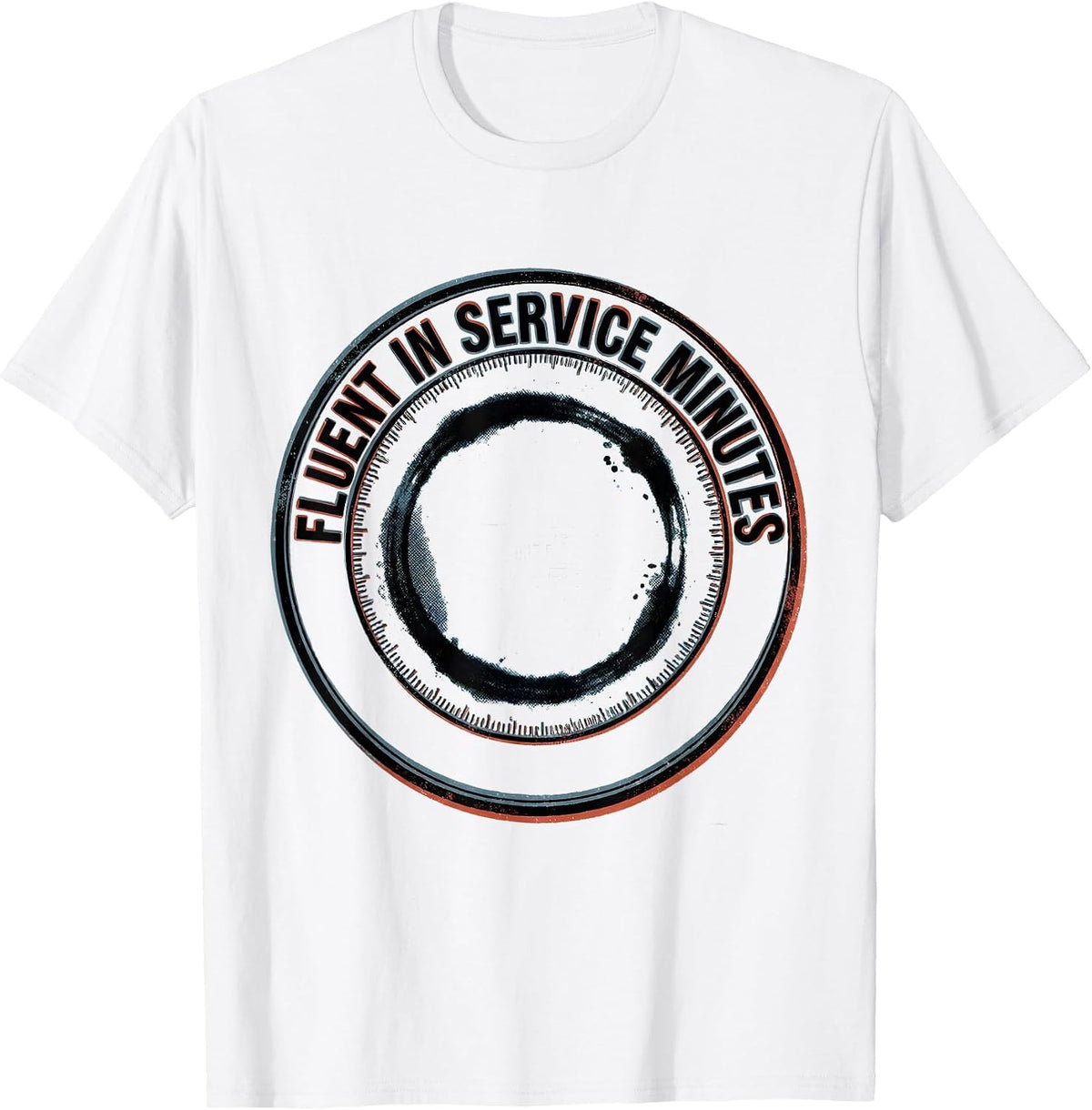 Men's Fluent In Service Minutes Special Education Teacher T-Shirt - White