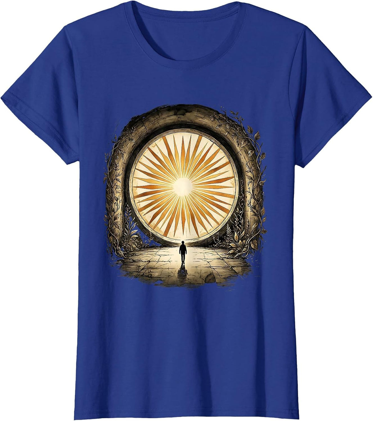 Women's Suicide Prevention Tunnel of Hope Graphic T-Shirt - Royal Blue