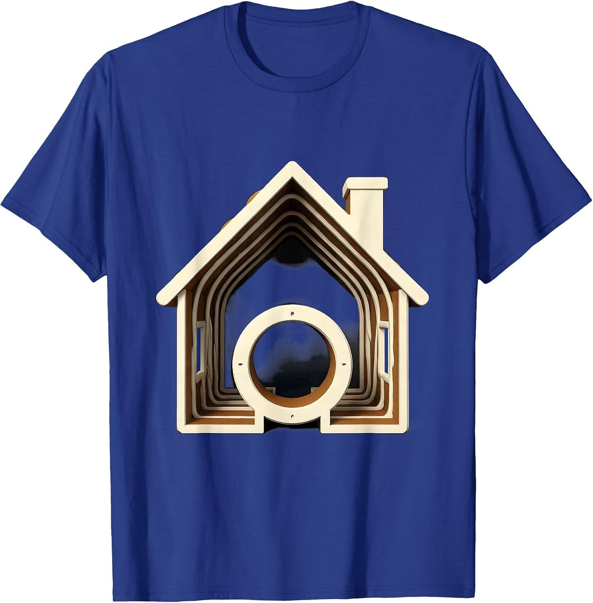 Men's Gingerbread CT Gantry Radiology Tech Christmas Humor T-Shirt - Royal Blue